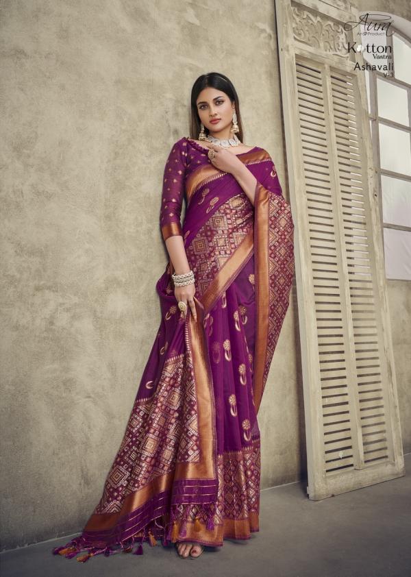 Aura Ashavali Vol 3 Designer Soft Cotton designer Saree Collection